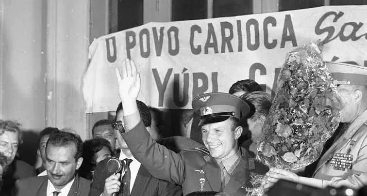 Юрий Гагарин в Бразилии